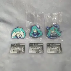 GUNDAM×MIKU スペシャルラバーマスコット 3個セット