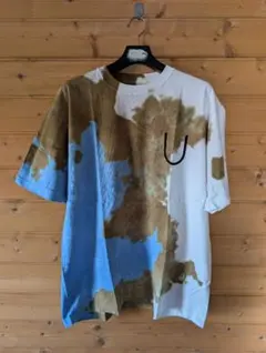 MR.OLIVE 切り替えデザイン Tシャツ ベージュ - メルカリ