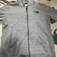 THE NORTH FACE グレー ジップアップパーカー