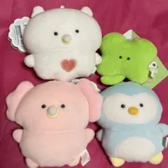 つぶらな瞳の水族館　むぎゅぬいその２　3種　つぶらな瞳の牧場　1種