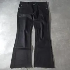 waxed coating flare denim opium swag - メルカリ