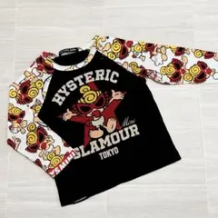 ヒステリックミニ «90»総柄 HYSMINIラグラン 長袖 ロンT