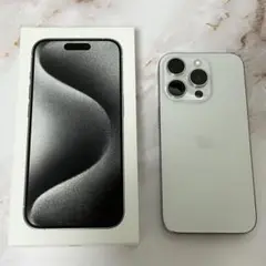 iPhone 15Pro ホワイトチタニウム 128GB SIMフリー