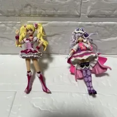 プリキュア　キューティーフィギュア　キュアピーチ　キュアアムール　2体セットのサムネイル