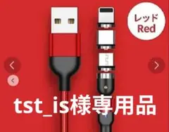 【tst_is様専用品】２m/白・ピンク・赤＆１m/紫＆タイプC端子✕４点