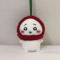 ちいかわ おすわりぬいぐるみ ぬい服 さくらんぼ