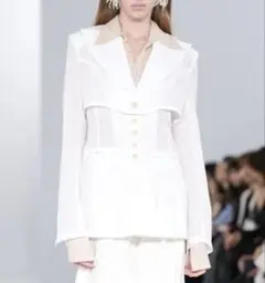 fetico 3WAY SHEER TAILORED JACKET タグ付きのサムネイル