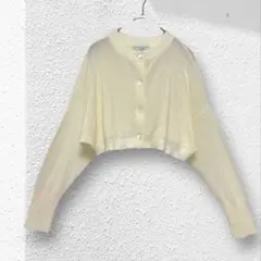 SLOBE IENA/スローブイエナ ショート丈　長袖　カーディガン　Fサイズ