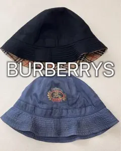 バーバリーズ　BURBERRY ハット　帽子　2点セットのサムネイル
