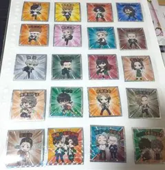 ウィンブレマンチョコ　ウィンドブレーカー　シール　コンプリート20種セット