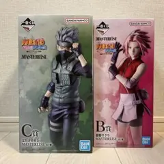 NARUTO ナルト 一番くじ 春野サクラ、はたけカカシ フィギュア - メルカリ