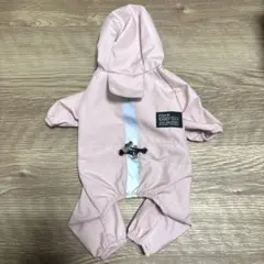 【美品】BONAPETIT 犬用 レインコート つなぎタイプ Sサイズ