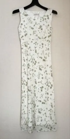 ノースリーブワンピース ロングワンピース