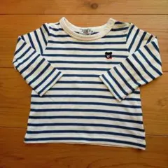 ミキハウスダブルビー　長袖カットソー　80サイズ