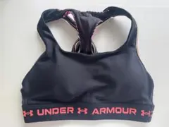 UNDER ARMOUR スポーツブラ ブラック