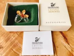 【SWAROVSKI】スワロフスキー　クリスタルメモリーズ　苺　ブローチのサムネイル