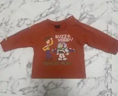 BABYDOLL バズ・ウッディ トイ・ストーリー 長袖カットソー 80cm