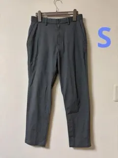 ユニクロ EZYアンクルパンツ（ウルトラストレッチ） メンズ S グレー