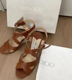 ジミーチュウ ウエッジサンダル サイズ38