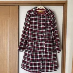 ホコモモラ  水玉  ロングコート