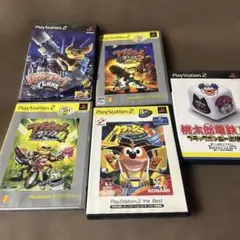 ジャンク品PS2 ゲームソフトセット（5個セット）