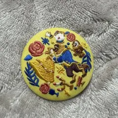 Disney 刺繍缶バッジ