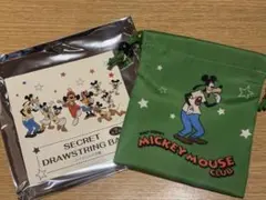 Disney MICKEY MOUSE CLUB 巾着袋 グーフィー