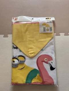 USJ 公式グッズ　ミニオン フード付きタオル 約50×100cm 新品未開封