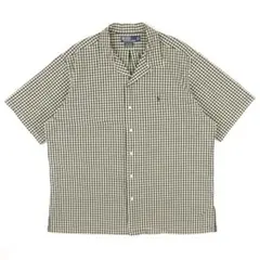 90s Ralph Lauren Shirt CALDWELL 黄 チェック！