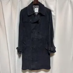 y080501 DENIM TOMORROWLAND レザートレンチコート 46のサムネイル