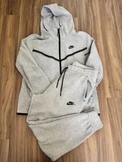 NIKE❣旧テックフリース廃盤モデル❣グレー Ｌ セットアップ 正規品