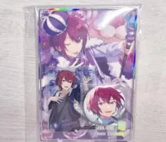 ♡あんスタ 朱桜司 ポートレート フィーチャー2缶バッチ カード まとめ売り♡