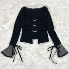 未使用tanakadaisukeタナカダイスケ⭐︎チャイナ リボンニットベスト