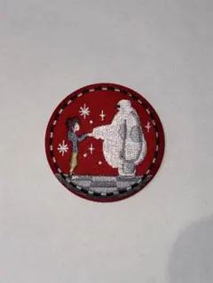 ディズニー刺繍缶バッチ２　ベイマックス