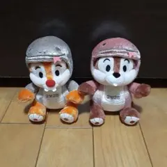 ディズニーリゾート　チップとデール　ぬいぐるみ　干支　へび