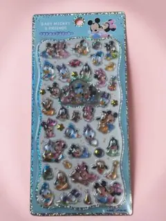 ベビーミッキーと仲間たち プチドロップステッカー