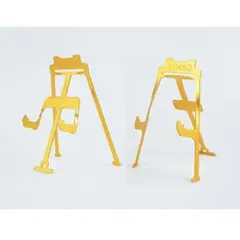 スマホスタンド　GYHSD 平面に収納できる金属製スタンド　2個