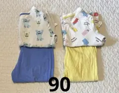 【ユニクロ】モンスターズインクベビーパジャマ 90