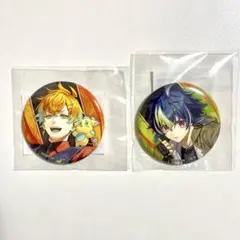 スト6伊波ライ・宇佐美リト缶バッジ2点セット【カプくじ】【にじさんじ】