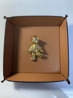 くま　テディベア　ヴィンテージ　ブローチ