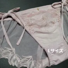 チュチュアンナ 　紐パン レース シースルーショーツ　L