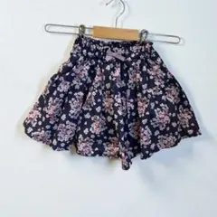 anyFAM♡花柄スカート　スカパン　110cm