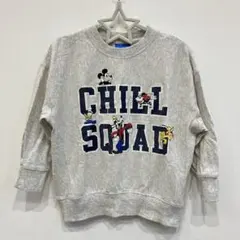 美品 CHILL SQUAD ミッキー トレーナー サイズ10