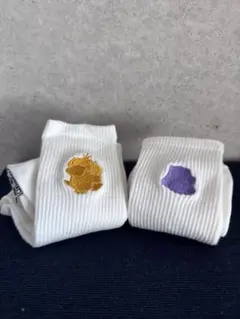 韓国限定ポケモン靴下 3足 23-24cm メタモン、コダック＋おまけ付