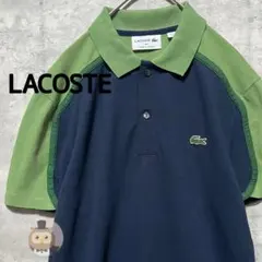【状態◯】LACOSTE 半袖 ポロシャツ ワニ ワンポイント 古着