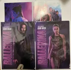 映画 バレリーナ クリアファイルセット ジョンウイック JWワールド キアヌリー
