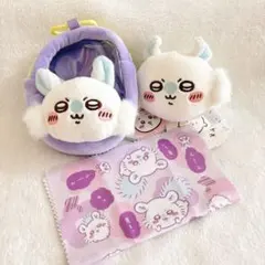 ちいかわ もぐもぐ本舗 マルチクロス　窓付きおかおポーチ ぽよよんおかおボール