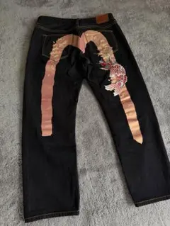 EVISU - EVISU エヴィス ピンク 花柄＆金魚刺繍カモメのサムネイル