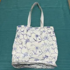 LeSportsac 花柄刺繍　トートバッグ