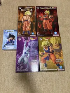 ドラゴンボール 一番くじ フィギュア 超サイヤ人孫悟空 超サイヤ人2 5体セット